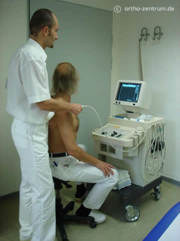 Ultraschalluntersuchung Schultergelenk